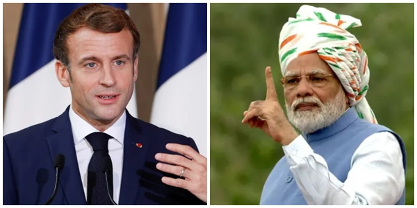 French’s President Macron shares congratulations message in Hindi to Narendra Modi and Indians on Independence Day