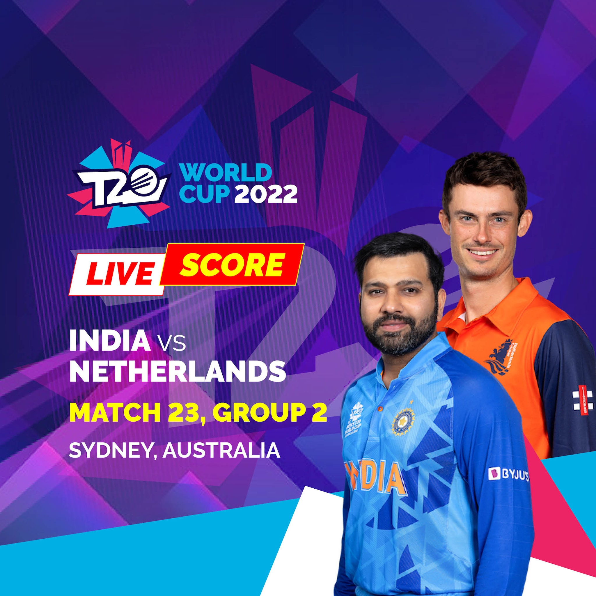 T20 World Cup: India win toss, opt to bat first against Netherlands